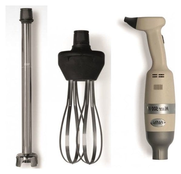 Fama FM500VVC500 Mixer Light + Mescolatore 500 mm + Frusta FAFL, 500 W, 9 velocità, tecnologia SRS