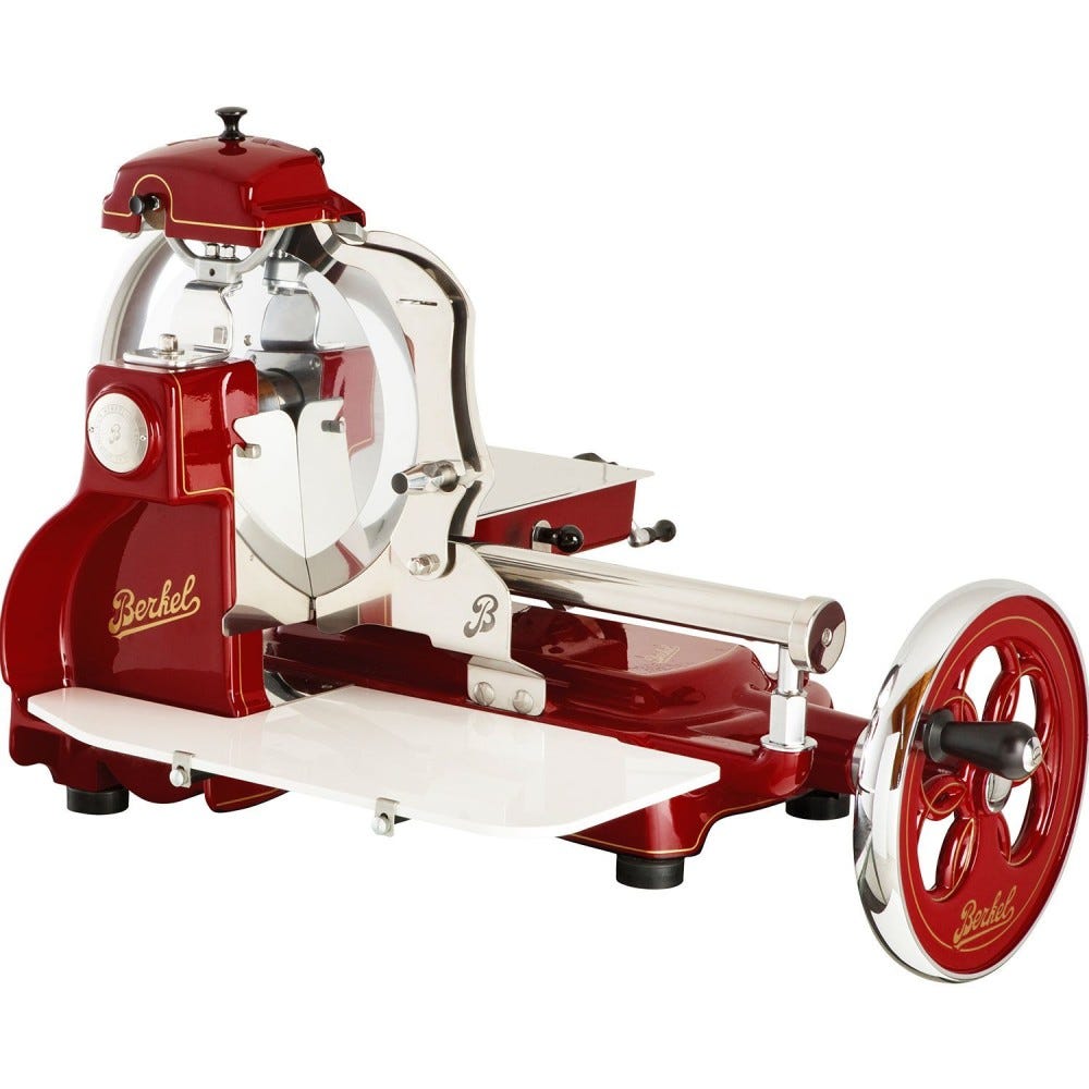 Berkel Volano B3 Affettatrice manuale a volano lama 300 mm - rosso