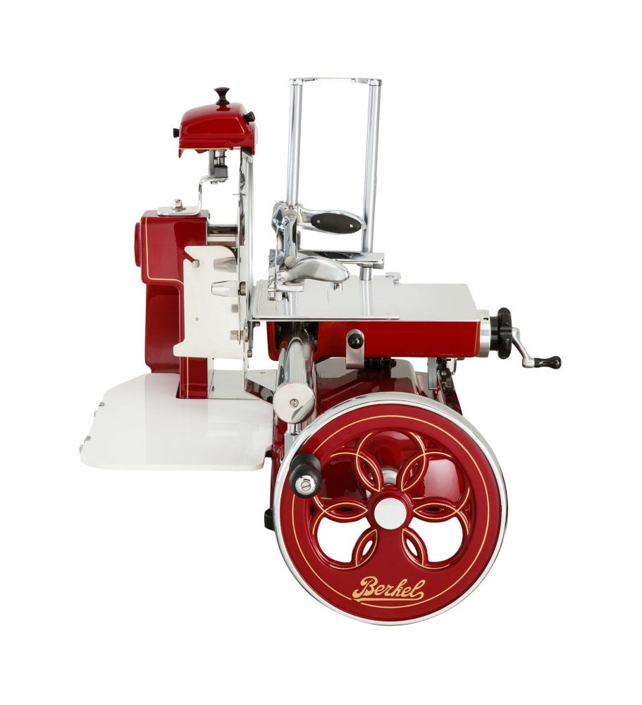 Berkel Volano B3 Affettatrice manuale a volano lama 300 mm - rosso
