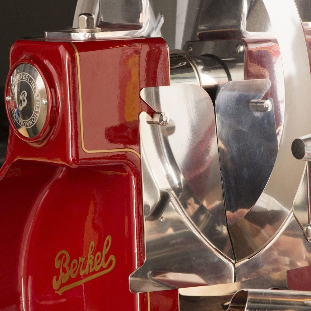 Berkel Volano B3 Affettatrice manuale a volano lama 300 mm - rosso