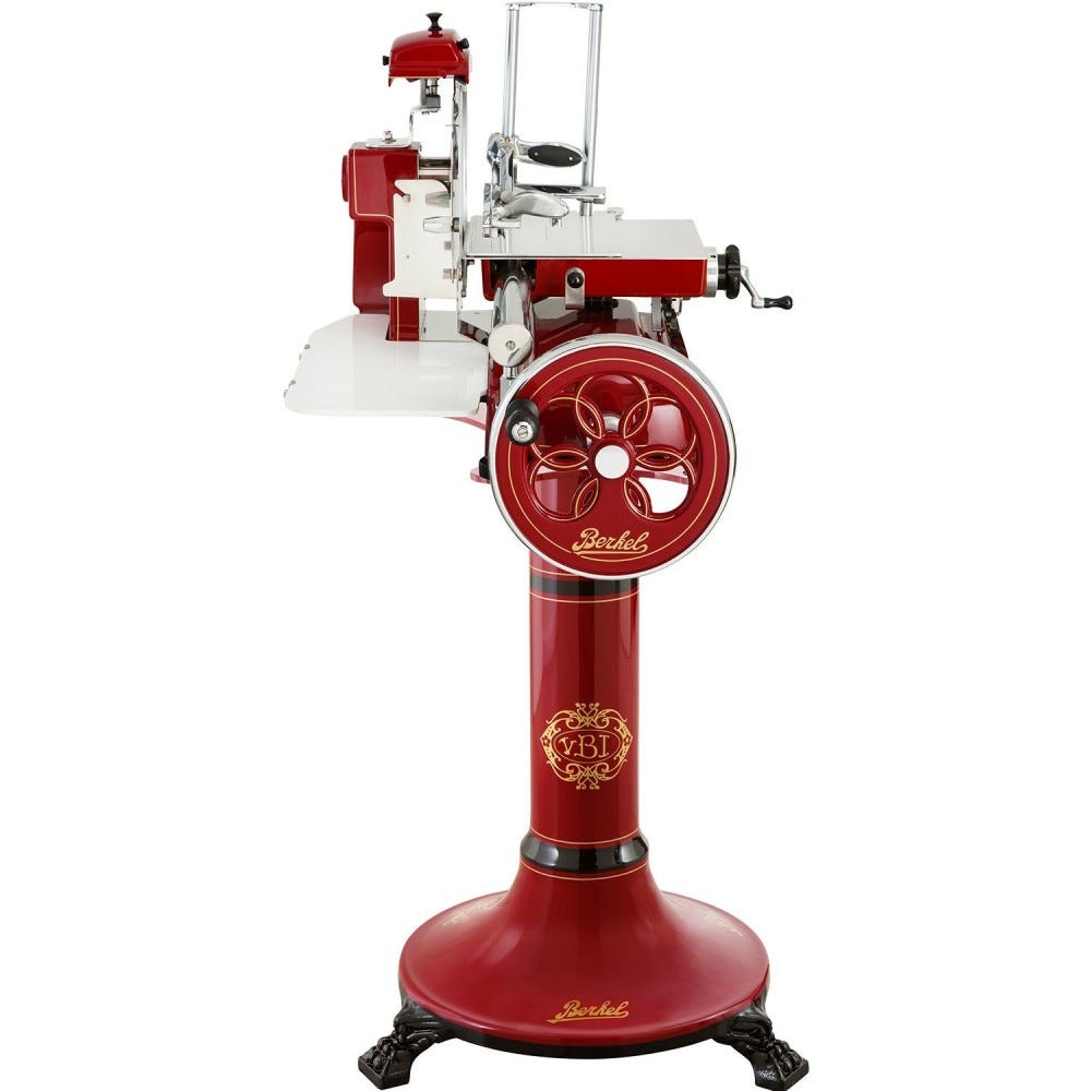 Berkel Volano B3 Affettatrice manuale a volano lama 300 mm - rosso