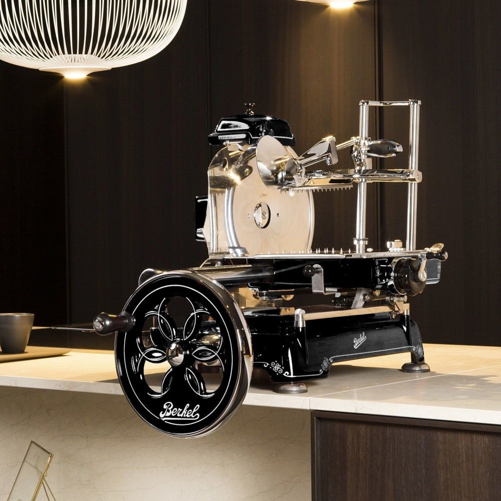 Berkel Volano Tribute Affettatrice manuale a volano lama 300 mm - nero