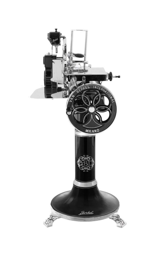 Berkel Volano B114 Affettatrice manuale a volano lama 320 mm - nera