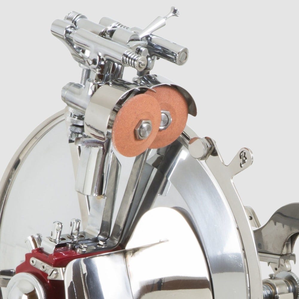 Berkel Volano L16 Affettatrice manuale a volano lama 350 mm - rosso