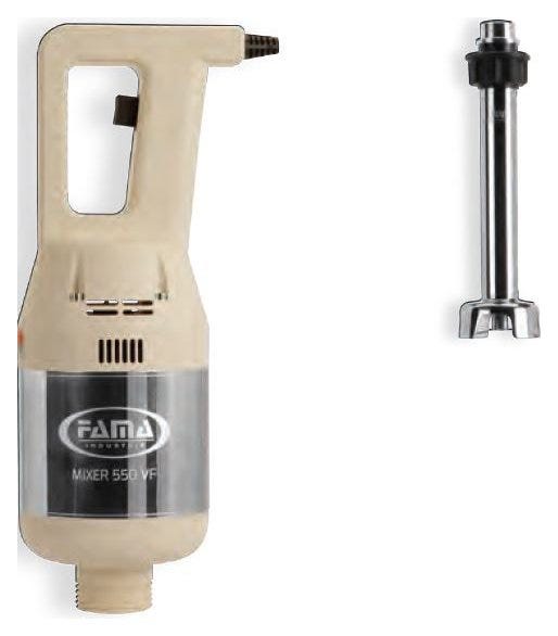 Fama FM550VF300 Giò Heavy Mixer ad immersione 550 VF con mescolatore 300 mm, 550 Watt, velocità fissa