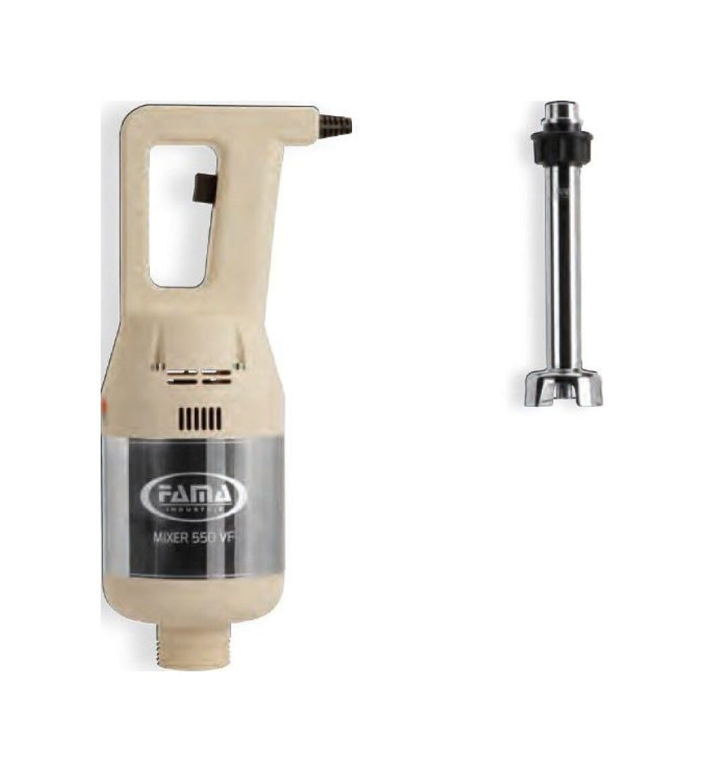Fama FM550VF400 Giò Heavy Mixer ad immersione 550 VF con mescolatore 400 mm, 550 Watt, velocità fissa