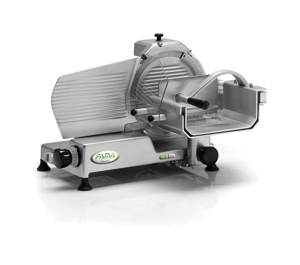 Fama FAC300 Affettacarne 300, Trifase, Lama Ø300 mm, trasmissione a cinghia