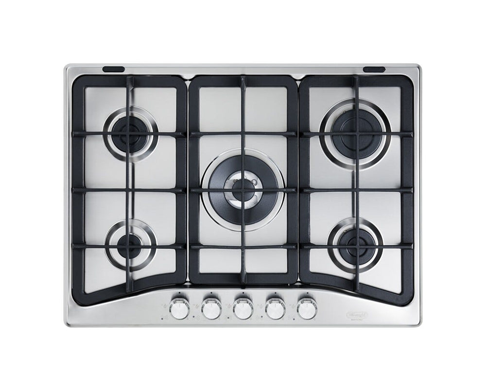 De Longhi PFI57GH Professional Piano cottura a gas cm. 70 - inox