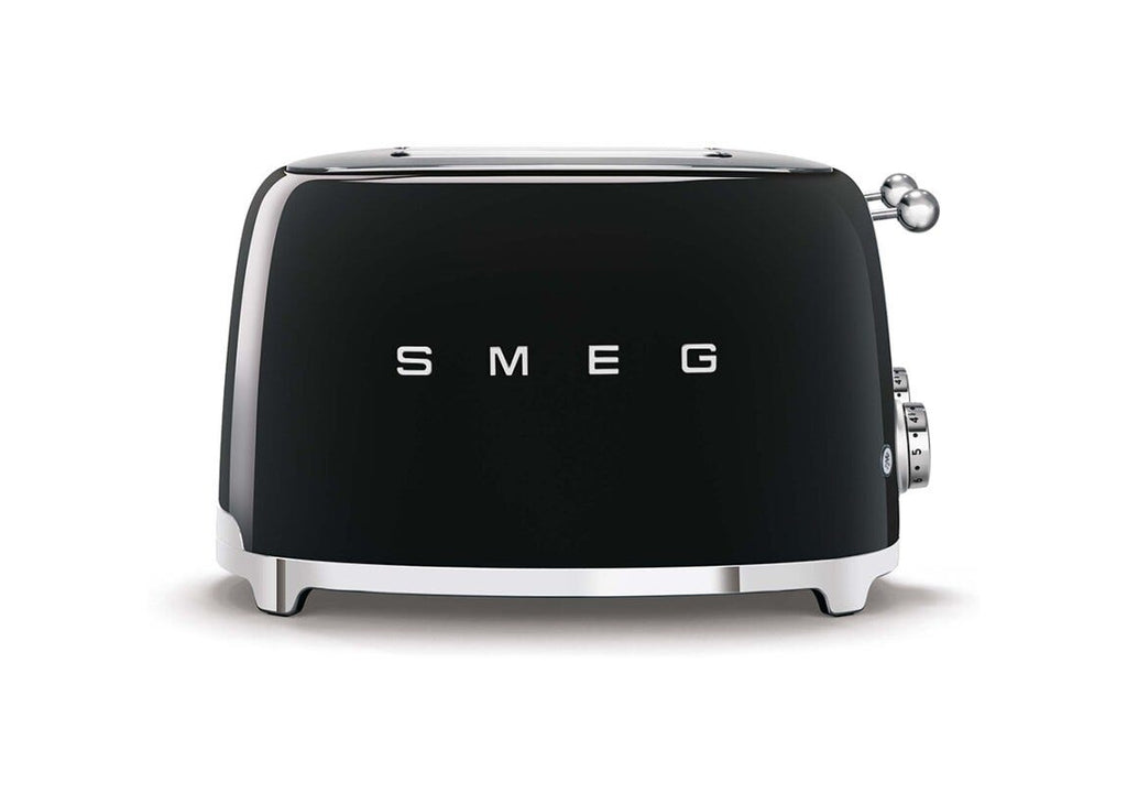 Smeg Selection TSF03BLEU 50's Style Tostapane 4x4 fette - nero Lucido