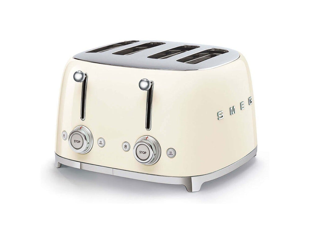 Smeg Selection TSF03CREU 50's Style Tostapane 4x4 fette - Panna Lucido