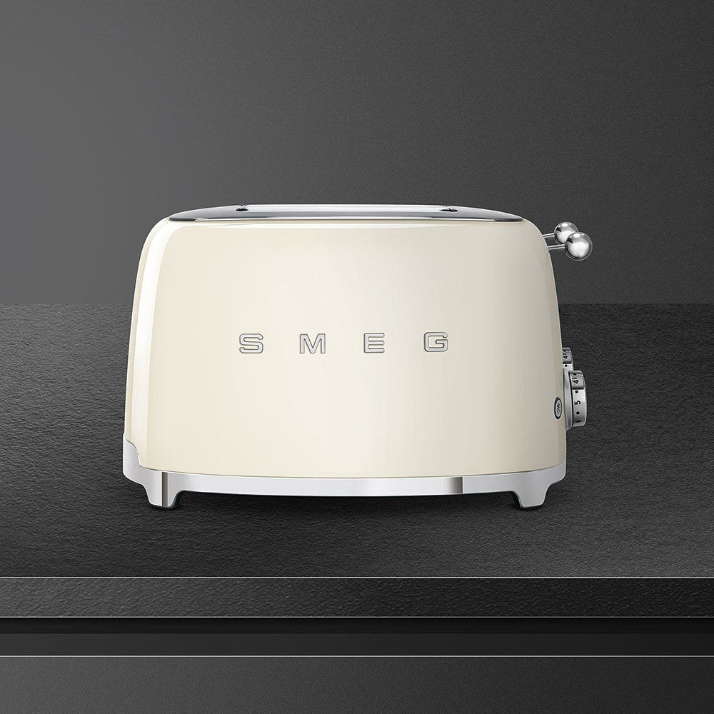 Smeg Selection TSF03CREU 50's Style Tostapane 4x4 fette - Panna Lucido