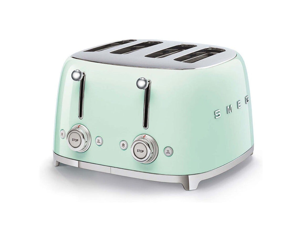 Smeg Selection TSF03PGEU 50's Style Tostapane 4x4 fette - Verde pastello Lucido