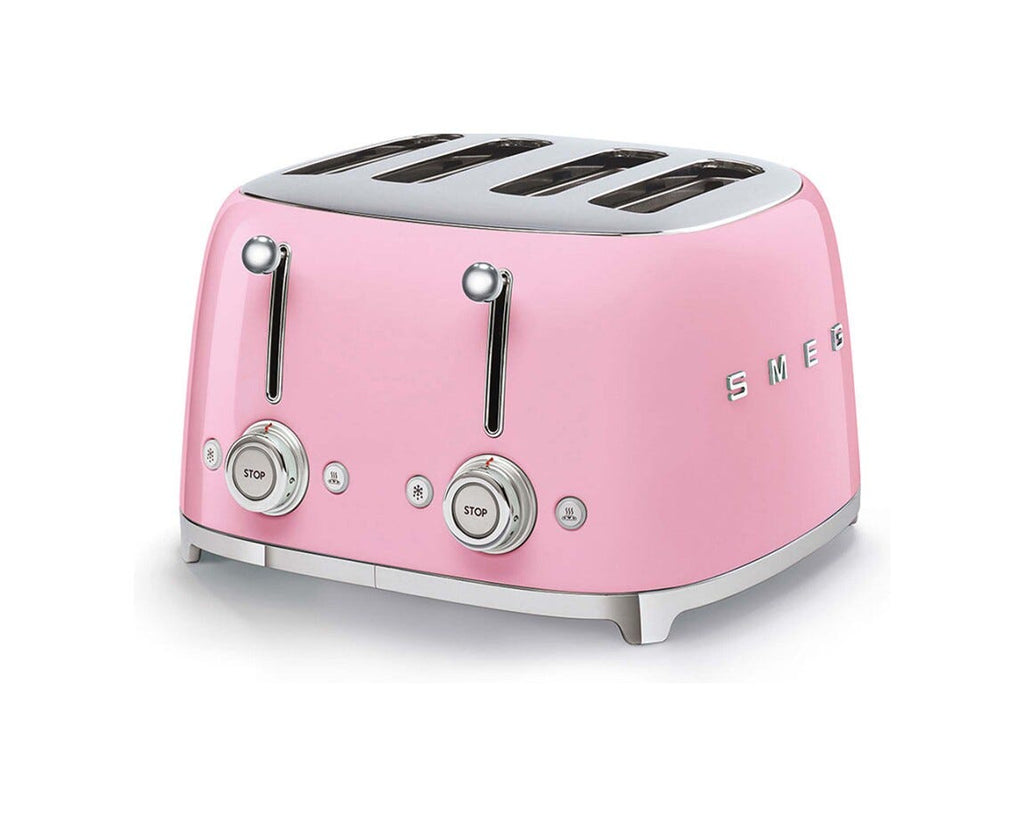 Smeg Selection TSF03PKEU 50's Style Tostapane 4x4 fette - Rosa Lucido