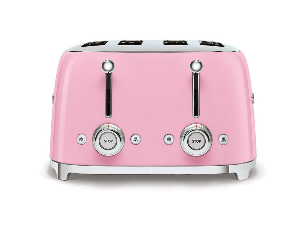 Smeg Selection TSF03PKEU 50's Style Tostapane 4x4 fette - Rosa Lucido
