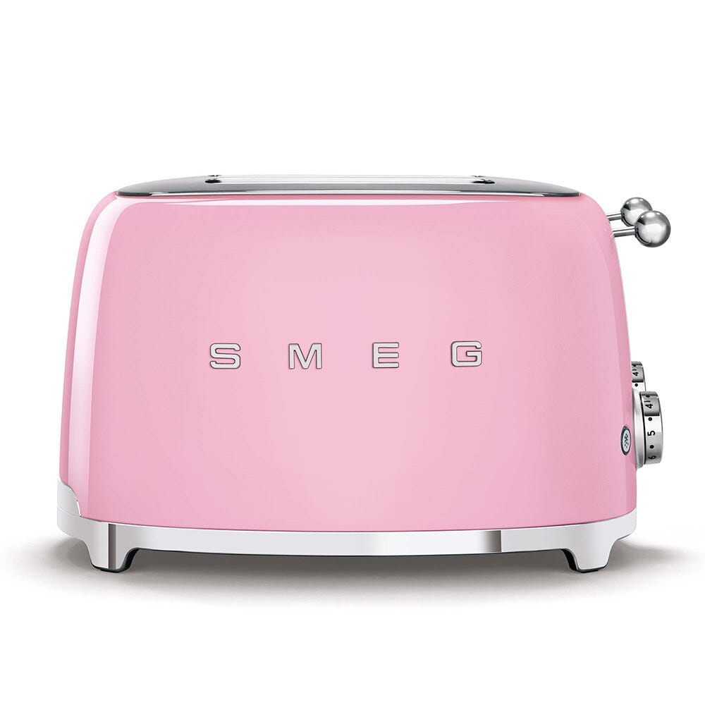 Smeg Selection TSF03PKEU 50's Style Tostapane 4x4 fette - Rosa Lucido