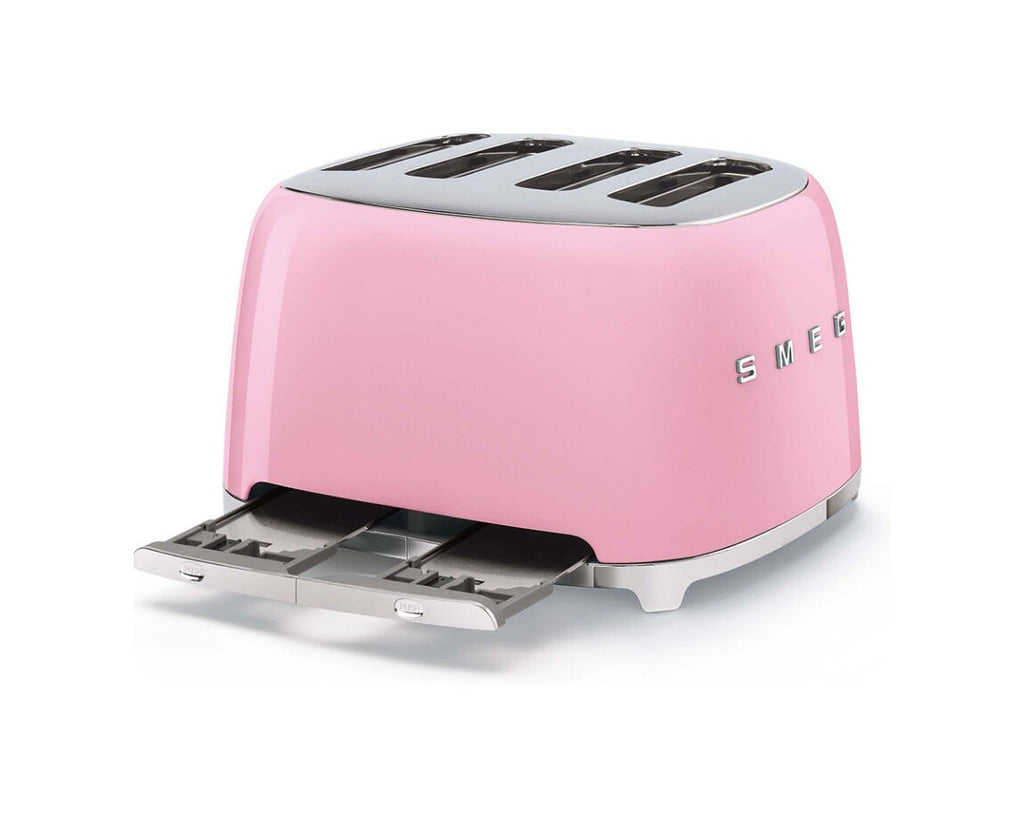 Smeg Selection TSF03PKEU 50's Style Tostapane 4x4 fette - Rosa Lucido