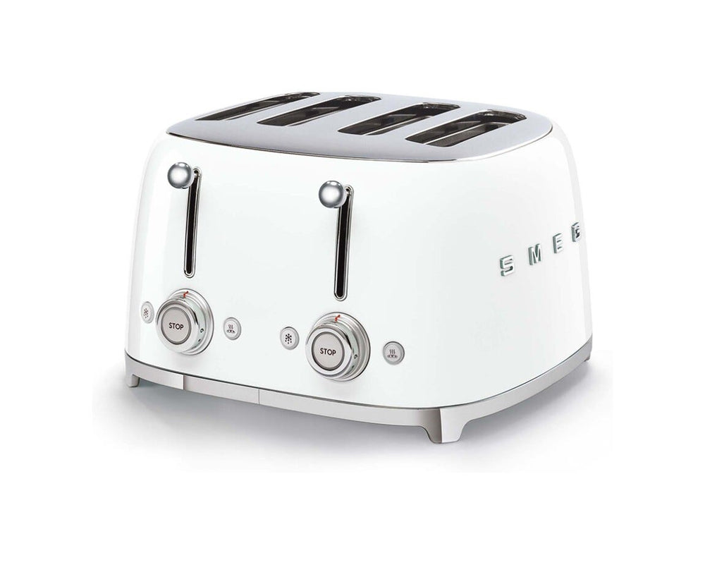 Smeg Selection TSF03WHEU 50's Style Tostapane 4x4 fette - Bianco Lucido