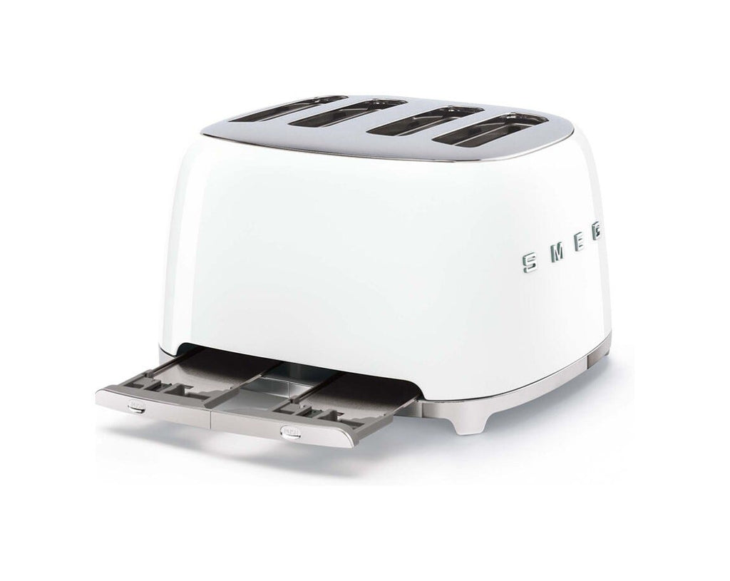 Smeg Selection TSF03WHEU 50's Style Tostapane 4x4 fette - Bianco Lucido