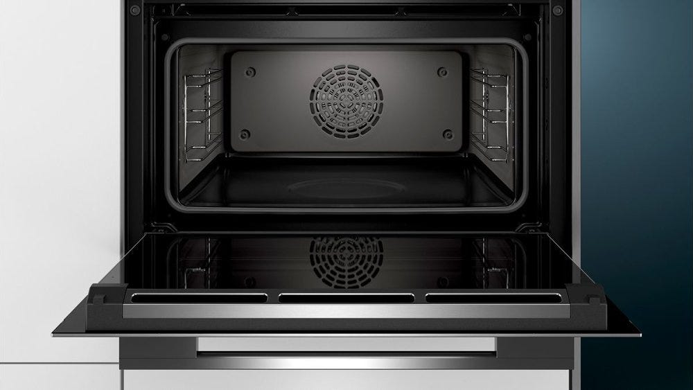 Siemens CS656GBS2 IQ700 Forno compatto combinato vapore cm. 60 h 45 - nero