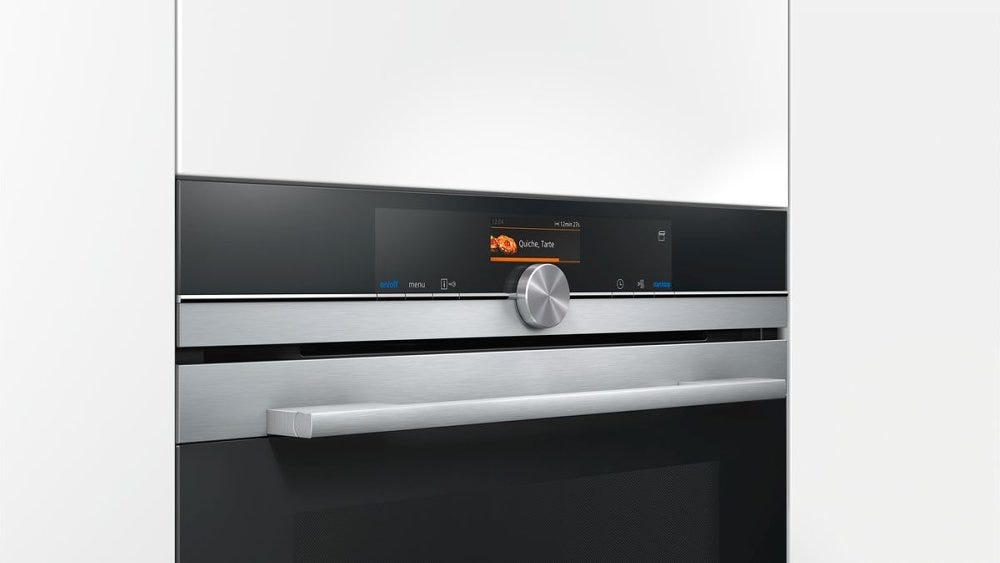 Siemens CS656GBS2 IQ700 Forno compatto combinato vapore cm. 60 h 45 - nero