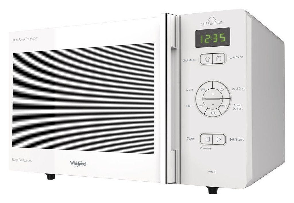 Whirlpool MCP345WH Forno microonde a libera installazione cm 52 h 30cm - bianco