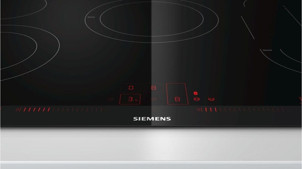 Siemens ET875LMP1D iQ500 Piano cottura elettrico cm. 80 - vetroceramica nero