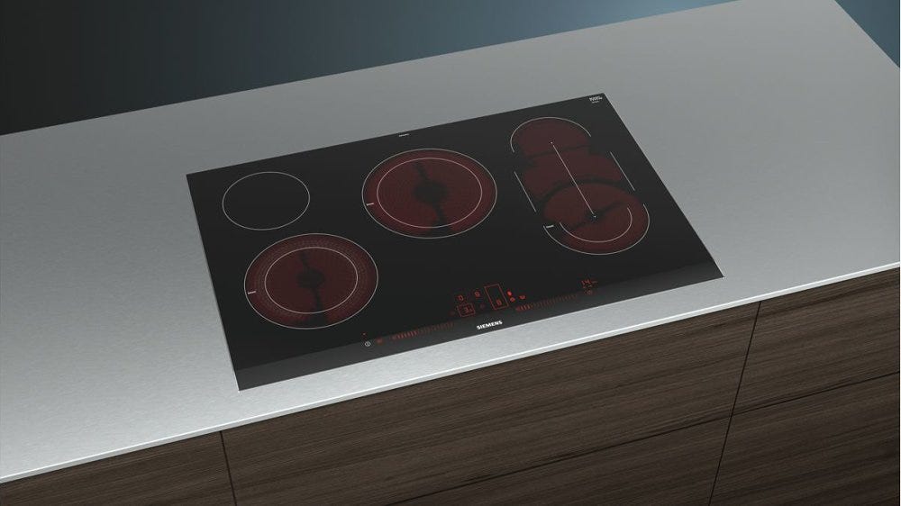 Siemens ET875LMP1D iQ500 Piano cottura elettrico cm. 80 - vetroceramica nero