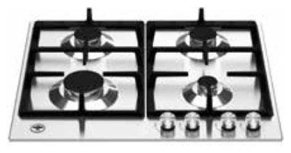 La Germania P604LAGX Piano cottura incasso cm. 60 - inox