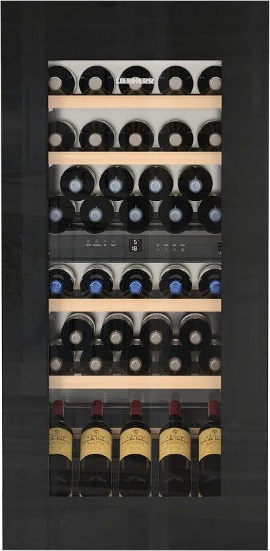 Liebherr EWTgb 2383 Vinidor Cantina vino da incasso cm. 60 h. 123 - 51 bottiglie - vetro nero