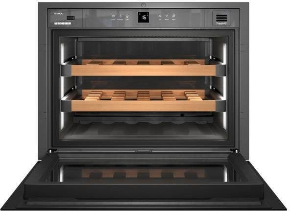 Liebherr WKEgb 582 Cantina vino da incasso cm. 60 h. 45 - 18 bottiglie - vetro nero