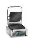 Fama FPCG25R Grill Eco Piastra in ghisa singola - inox