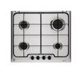 Electrolux RGG6242OOX 300 Piano cottura a gas 60 cm, 4 fuochi, Fiamma Pura, Sicurgas, inox antimpronta