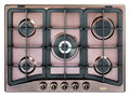 De Longhi ROF57PRO Country Piano cottura a gas cm. 70 - ramato