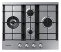 Samsung NA64H3031BS/T1 Piano cottura a gas cm. 60 - inox griglie in ghisa