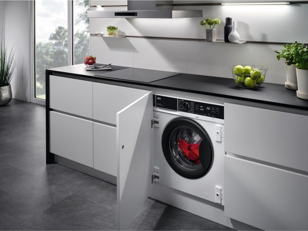 AEG L8FEE84BI 8000 Lavatrice ad incasso 8 kg, Classe A, 1400 giri