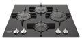 Hotpoint Ariston FTGHG 641 D/HA(BK) Piano cottura incasso a gas cm 60 - vetro nero