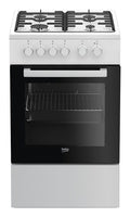 Beko FSS52020DW Cucina da accosto cm 50, 4 fuochi + 1 forno elettrico - bianco