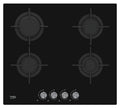 Beko HILG64222S Piano cottura a gas cm 60 - vetro nero