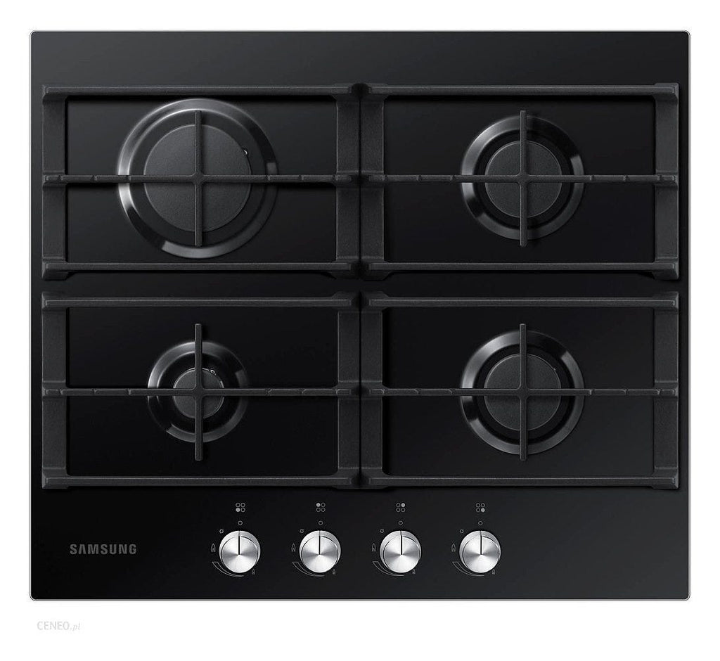 Samsung NA64H3000AK/O1 Piano cottura a gas cm. 60 - vetro nero