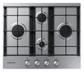 Samsung NA64H3010BS/O1 Piano cottura a gas cm. 60 - inox griglie in ghisa