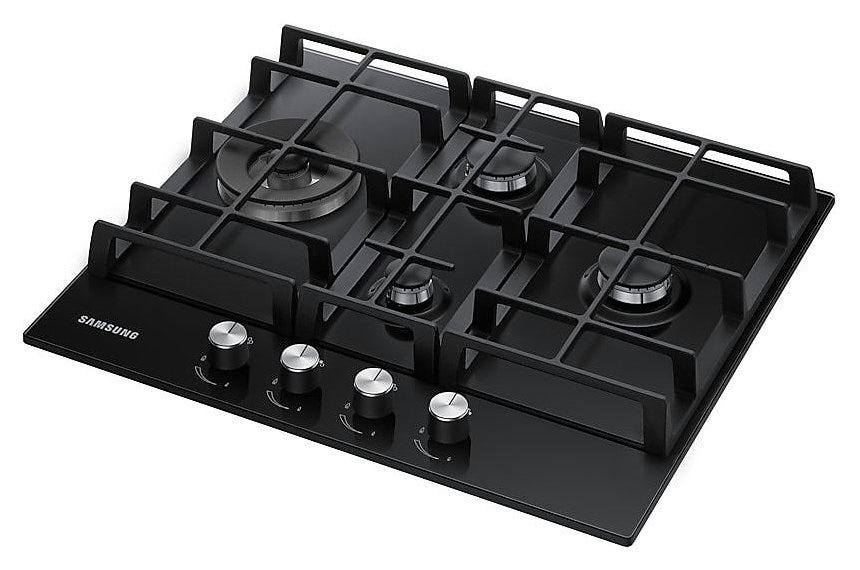 Samsung NA64H3030BK Piano cottura a gas cm. 60 - vetro nero