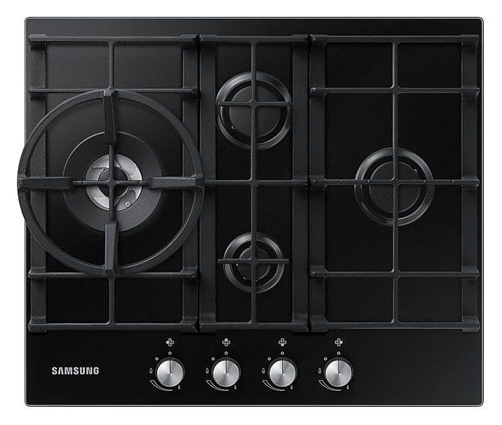 Samsung NA64H3030BK/O1 Piano cottura a gas cm. 60 - vetro nero