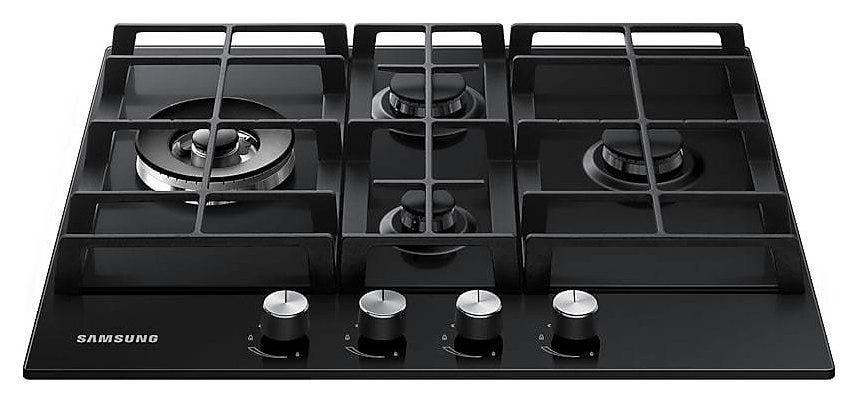 Samsung NA64H3030BK/O1 Piano cottura a gas cm. 60 - vetro nero