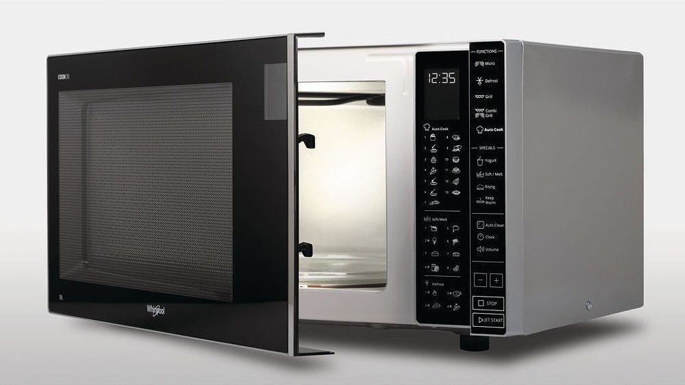 Whirlpool MWP303SB Microonde a libera installazione cm. 54 - silver