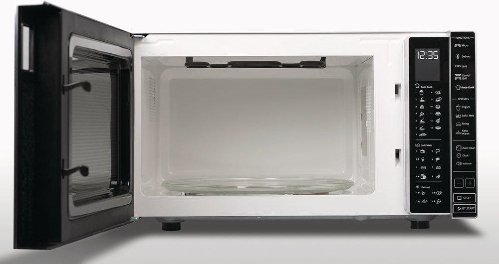 Whirlpool MWP303SB Microonde a libera installazione cm. 54 - silver