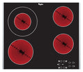 Whirlpool AKT 8130 BA Piano cottura elettrico a 4 zone in vetroceramica cm. 58 - nero