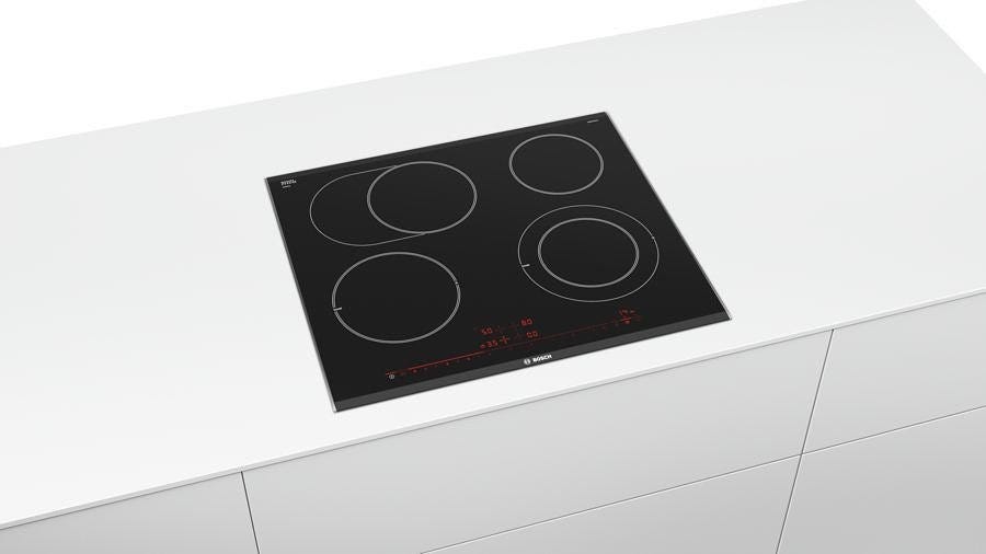 Bosch PKN675DP1D Serie 8 Piano cottura elettrico cm 60 - vetroceramica nero