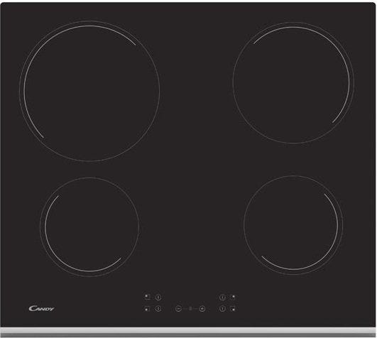 Candy CH64XB Piano cottura elettrico cm. 59 - vetroceramica nero