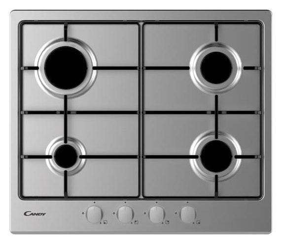 Candy CHW6BRX Timeless Piano cottura cm. 60 - inox