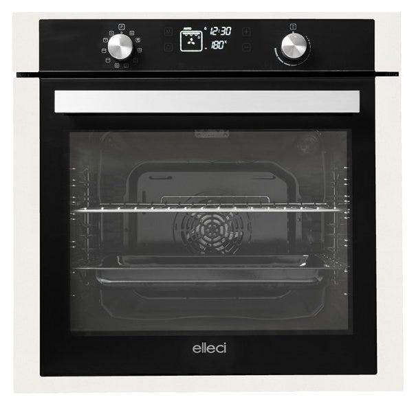 Elleci Plano Plus Forno multifunzione cm. 60 - granitek - bianco